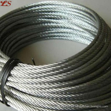 Cable de acero 6x37 para grúa